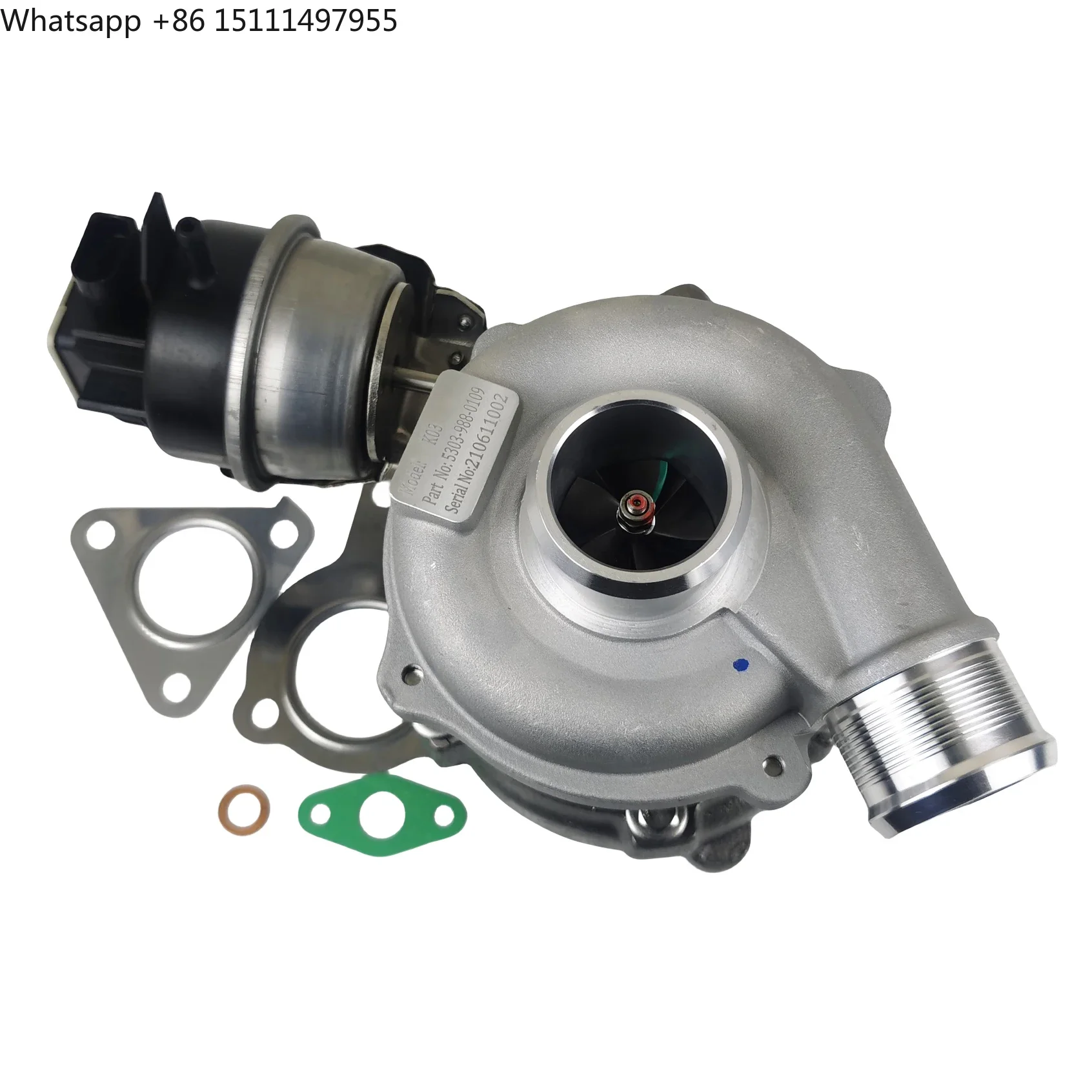 Фото Турбокомпрессор BV43 53039880109 для Audi A4 2.0TDI B7 125 кВт 170 л.с. BRD BVA с 2005 по 2008 год. №1