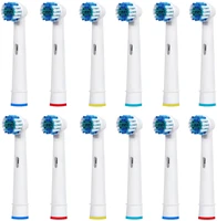 12pcs replacement brush heads for oral b electric toothbrush advance powervitality precision cleanpro healthtriumph3d excel