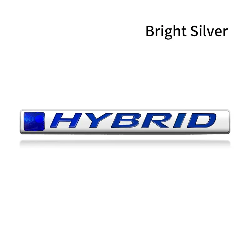 

Для Honda Civic Accord Hrv CRV Odyssey Jazz Автомобильная декоративная наклейка боковое крыло задний багажник 3D хромированный металлический Гибридный эмблема аксессуары