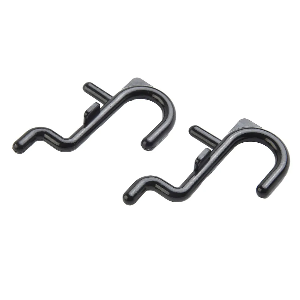 

Plastic Pegboard Hooks J-Hooks For Peg Boards 100 Pieces Iron Mesh Piece Household Supplies Cleaning Organization Hooks