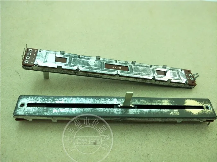 

В наличии, HT SC-1009G 100, Миксер с прямым скользящим крылом, двойной потенциометр, ручка A10K, 15MMC