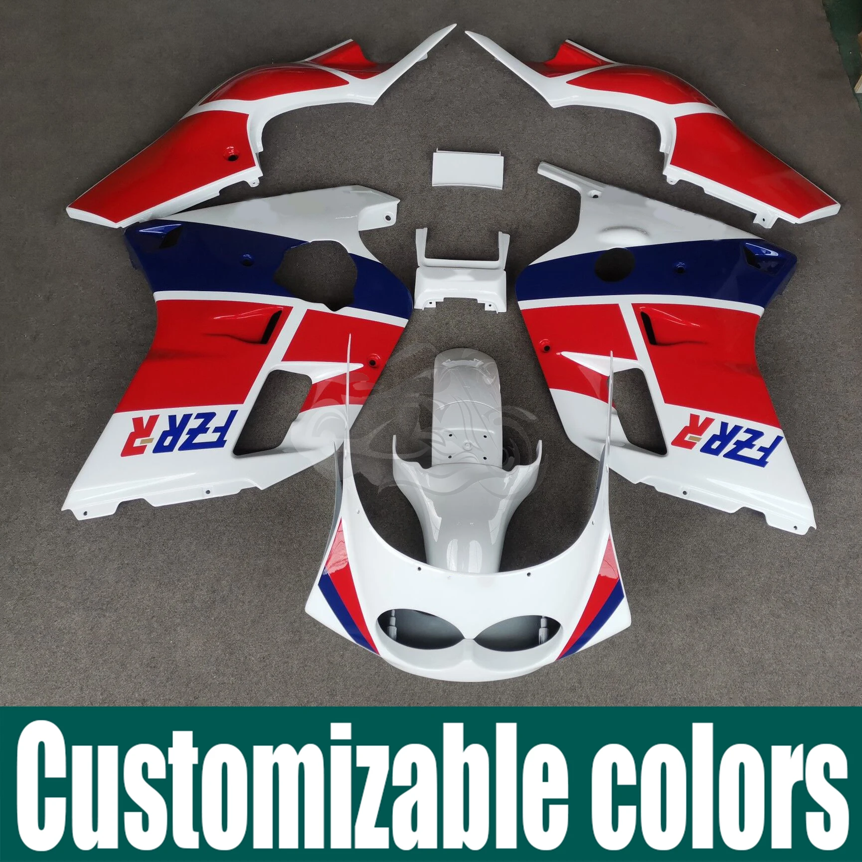 

Fit For Yamaha FZR250R FZR250 3LN 1990 - 1992 1991 Motorcycle Accessories ABS Full Fairing Bodywork Set Pane Kit FZR 250 90 91