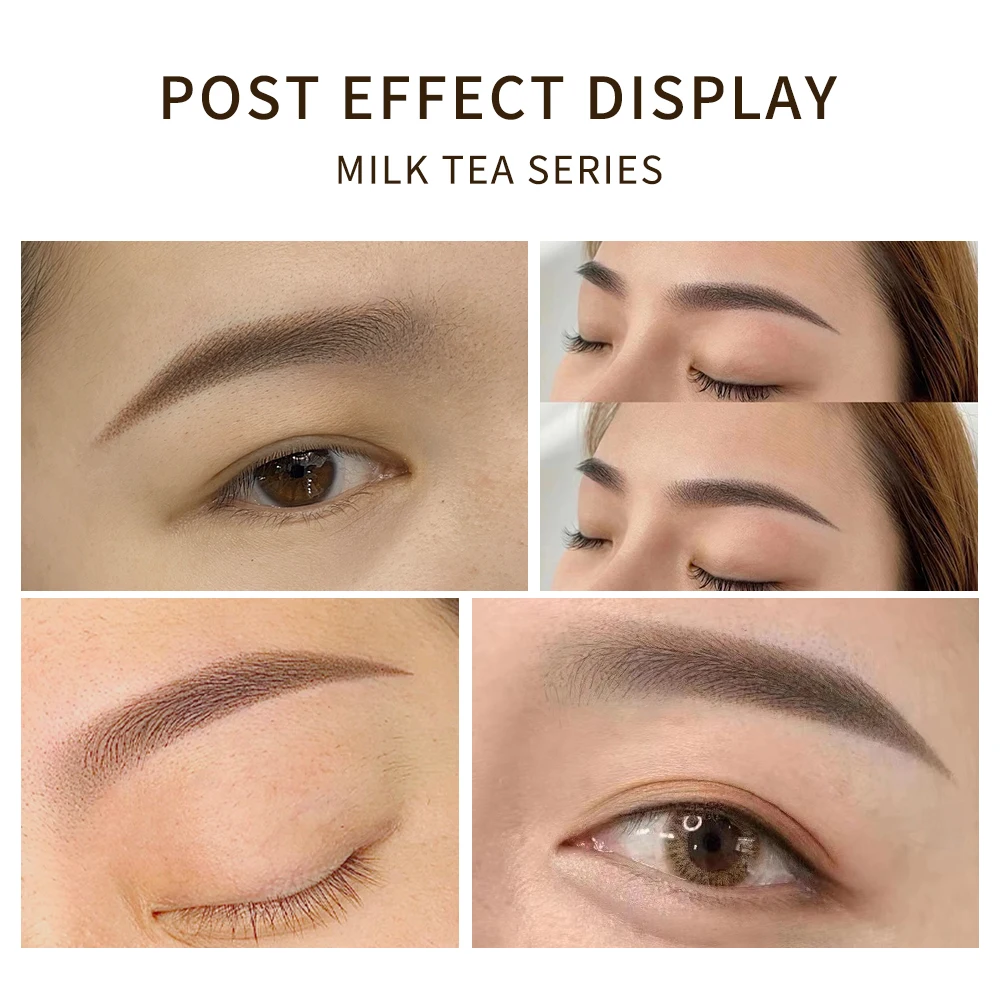 Чернильный пигмент AIMOOSI для полуперманентного макияжа бровей и губ 3 мл 18 цветов