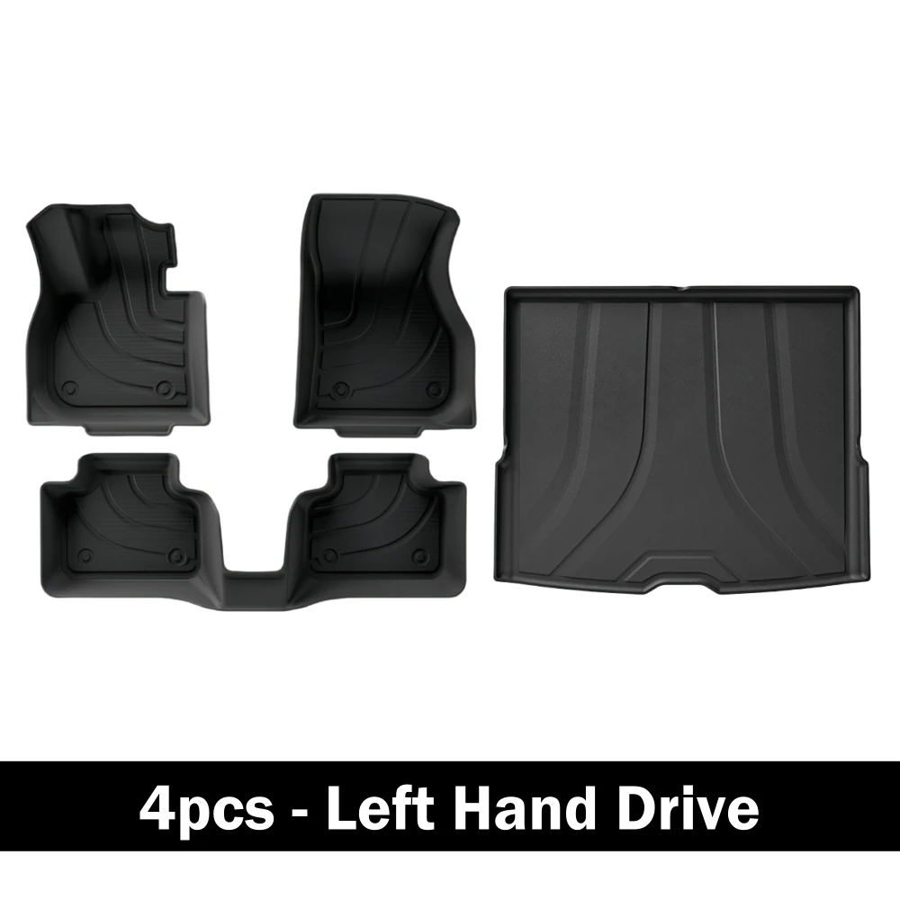 

Для BMW U11 X1 ix1 2023-2024 напольный коврик TPE коврик в багажник коврик для багажа водонепроницаемый нескользящий ковер с левым рулем