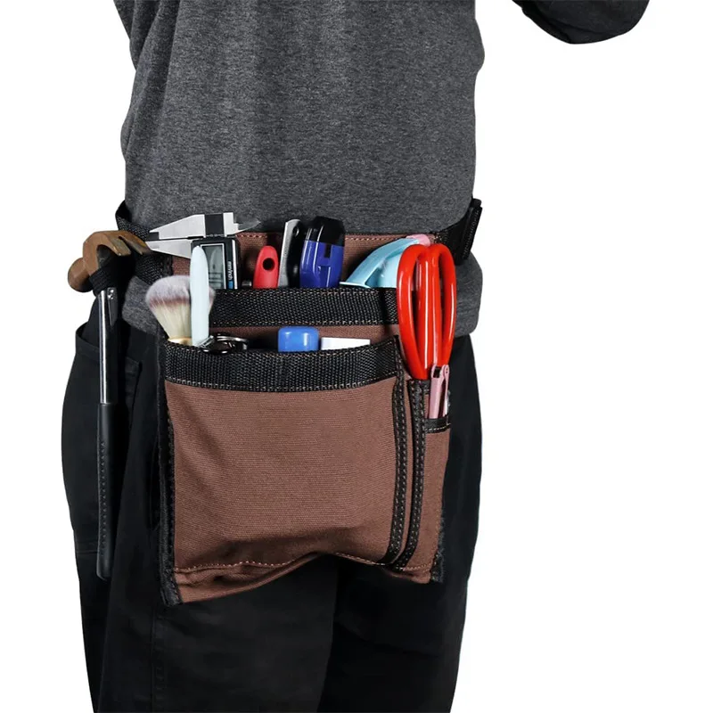 

Europe and America Multi-functional Waist Adjustable Carpenter Electrician Multi-pocket Tools Apron Canvas Man Woman Fanny Pack