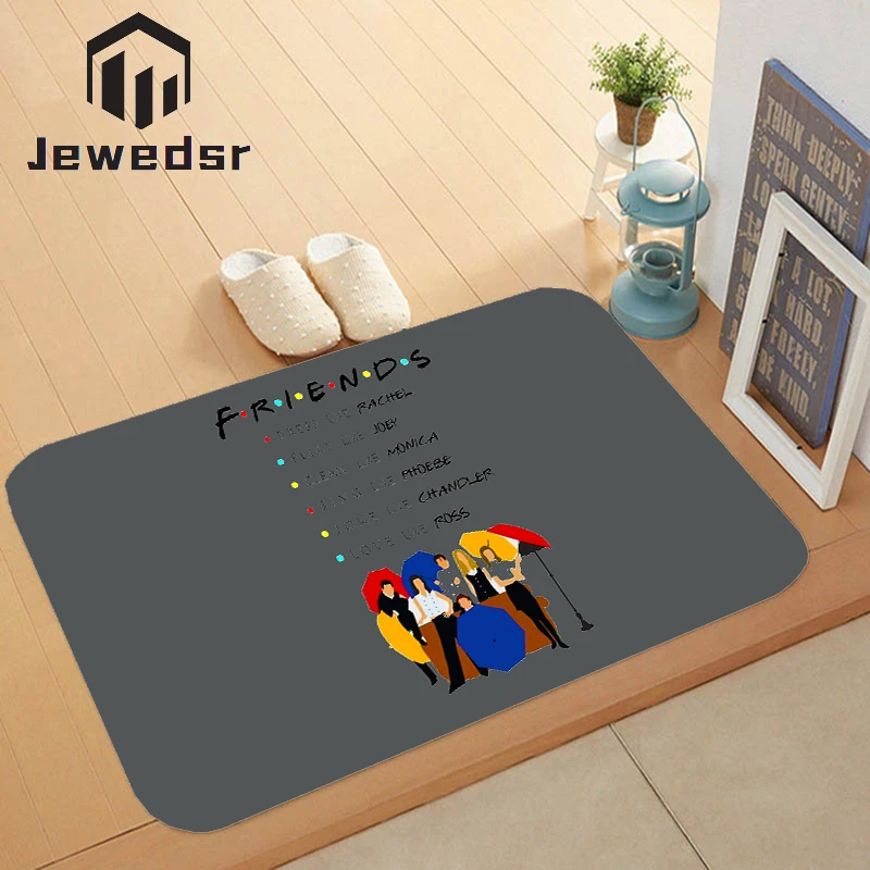 

Friends Hallway Carpet In The Bedroom Floor Mat For Kitchen Bathroom Rug Funny Entrance Door Mats Rugs Living Room Bath Home Mat