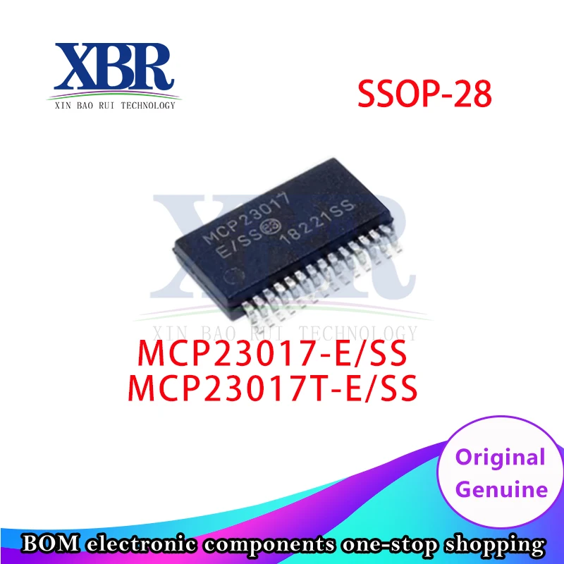 5 pcs MCP23017-E/SS MCP23017T-E/SS SSOP-28 интерфейс-I/O расширитель 16-битный вход/выход Exp I2C интерфейс