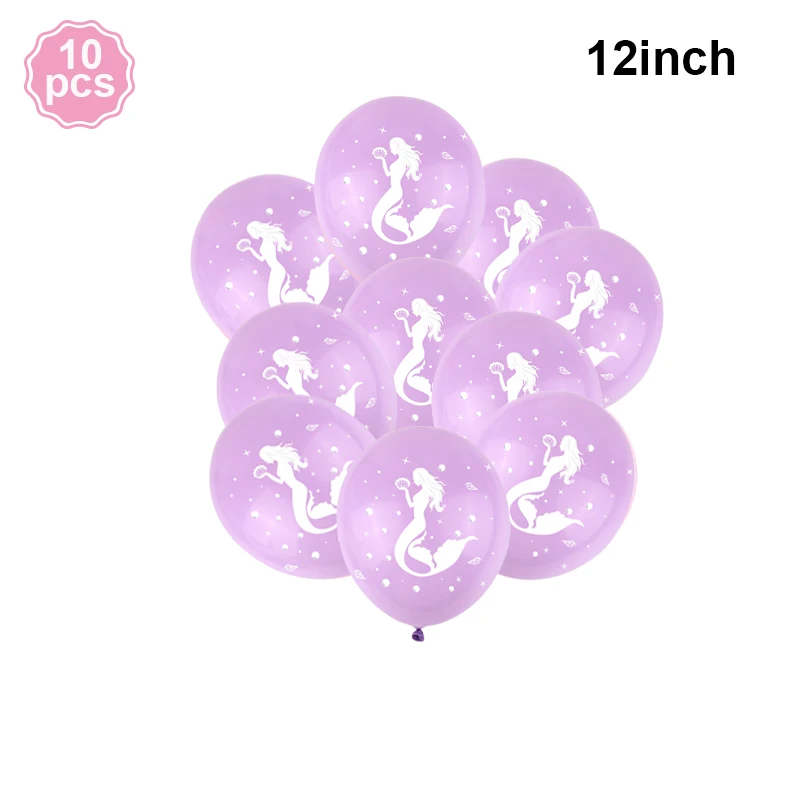 

Фольгированный шар русалка 4D градиент