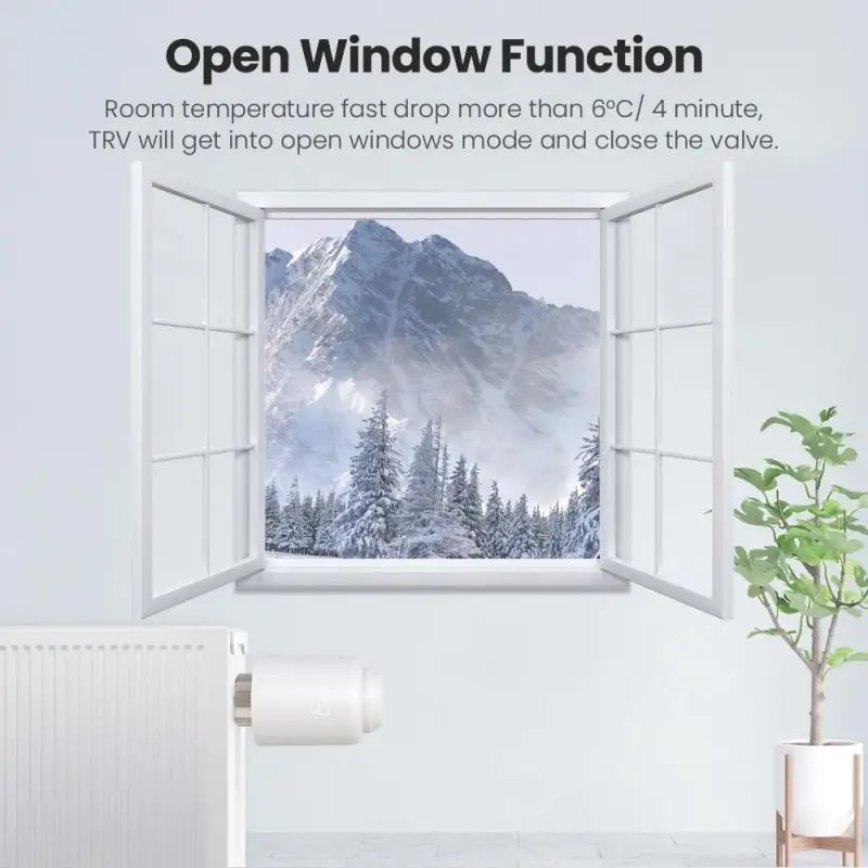 Радиатор Zigbee прочная температура прецизионный пульт дистанционного управления