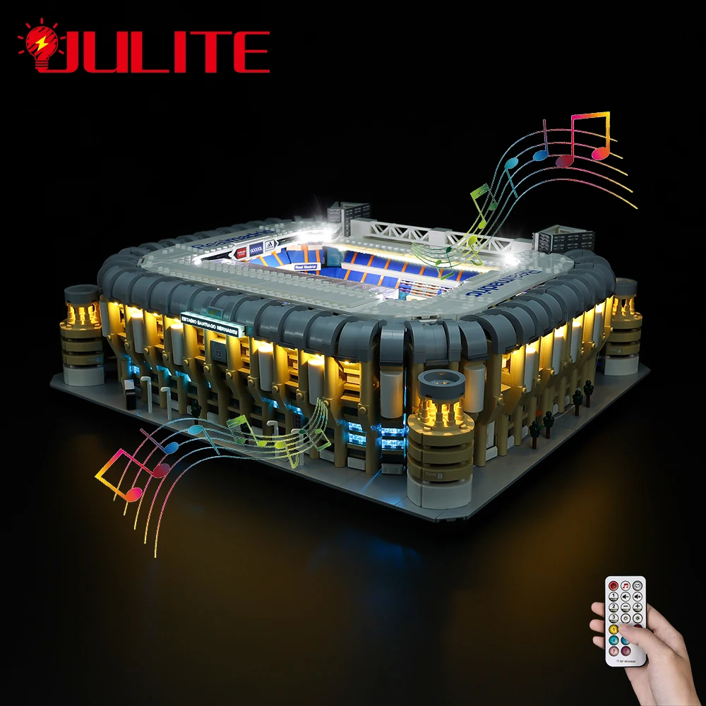 

LED Light Kit For Creator 10299 Real Madrid Santiago Bernabeu Stadium Street View Lighting Set Not Included Building Model