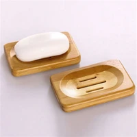 new natural wooden bamboo soap dish soap tray holder storage soap rack plate box container for bath shower plate bathroom