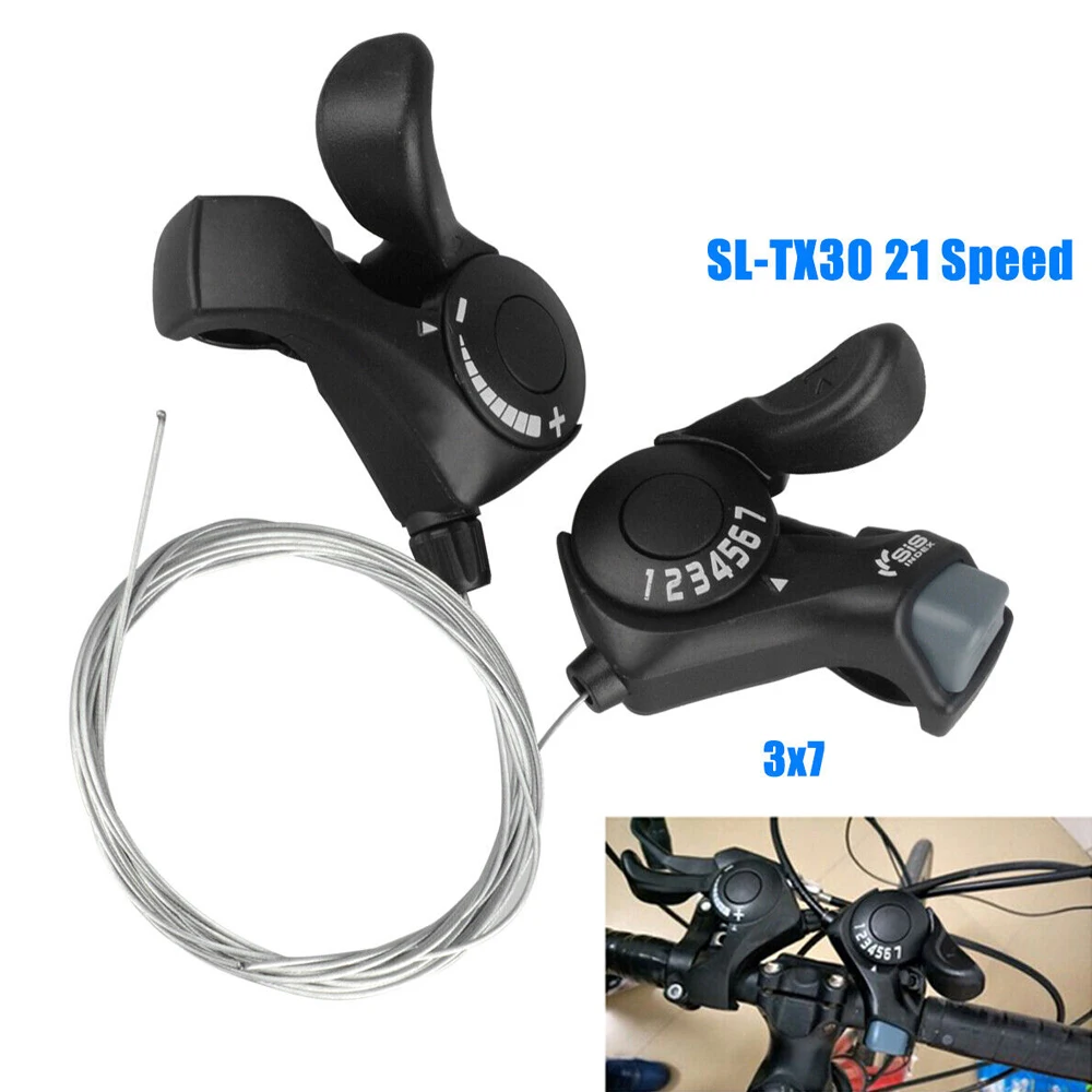Sl-tx30 Thumb Gear Shifter 3x7 Speed Shift Lever Set For Shi