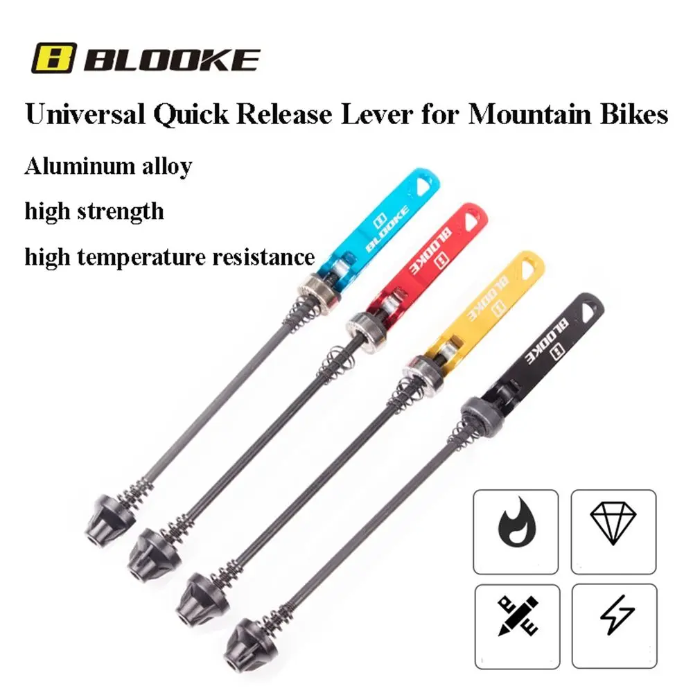 

Aluminum Alloy MTB Mountain Bike Bicycle Skewers Ultralight Quick Release Skewers 100mm 135mm for Mountain Road Bike Hub 9mm 5mm