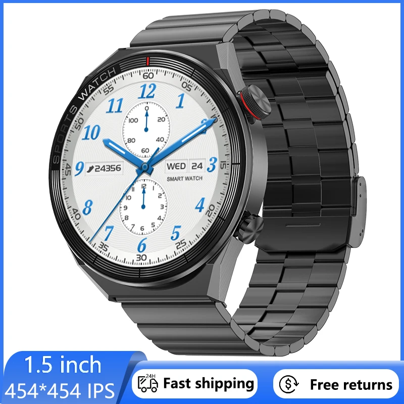 

Смарт-часы с сенсорным экраном 1,5 дюйма, 454*454, IPS, NFC