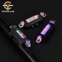 rechargeable usb led bicycle tail light mountain bike safety warning front and rear flashing lights night riding accessories