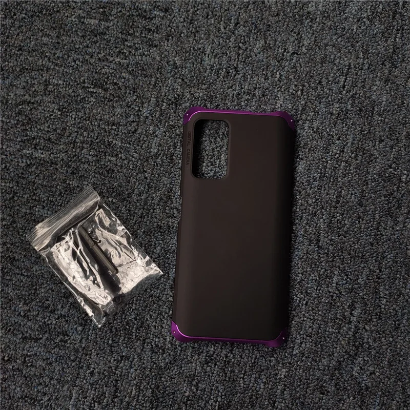 Luxury Shockproof Element Metal Phone Cases For Honor X10 Hin Hard Aluminium Alloy Hybrid Plastic Back Cover Case