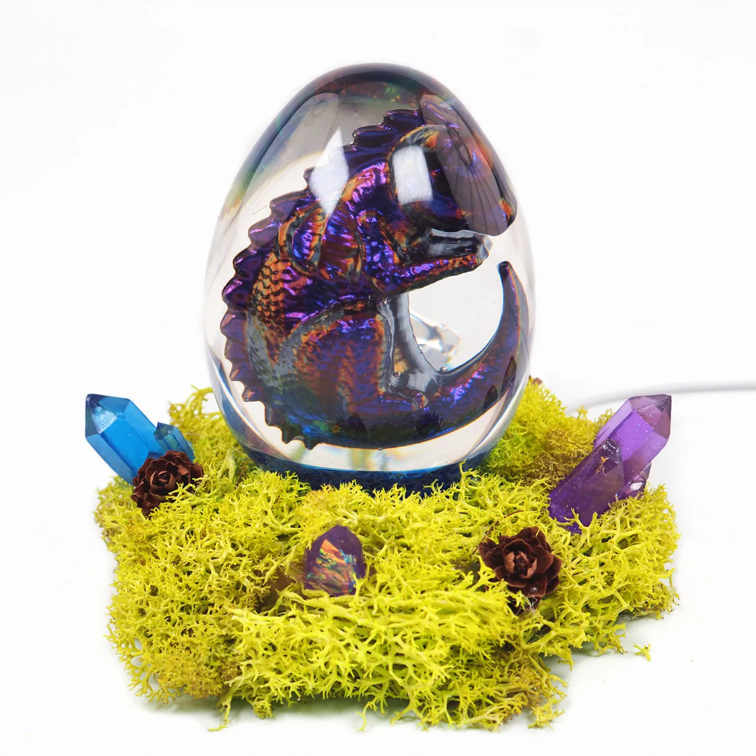 Dragon Egg Resin Mold DIY Lovely Lizard Silicone Mould for Epoxy Handmaking Tools | Crafts