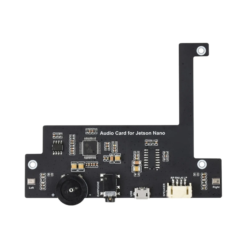 

Audio Out Expansion Card For Nvidiajetson Nano Developer B01 2GB Sound Card With Protector And Speaker Kit