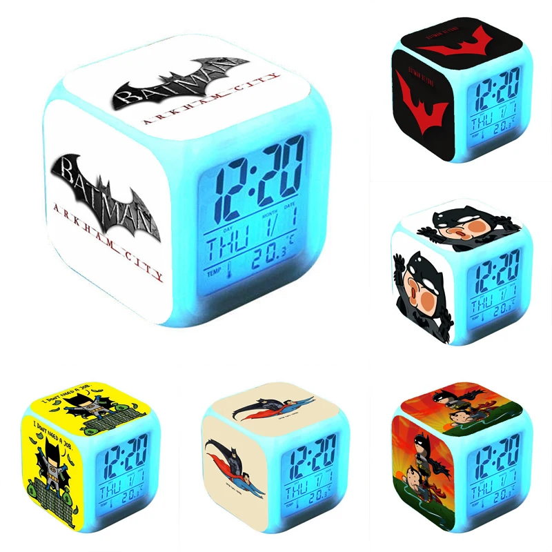 Светильник Ниме DC светлый Бэтмен Брюс Уэйн цветные прекрасные Меняющие цвет Дети