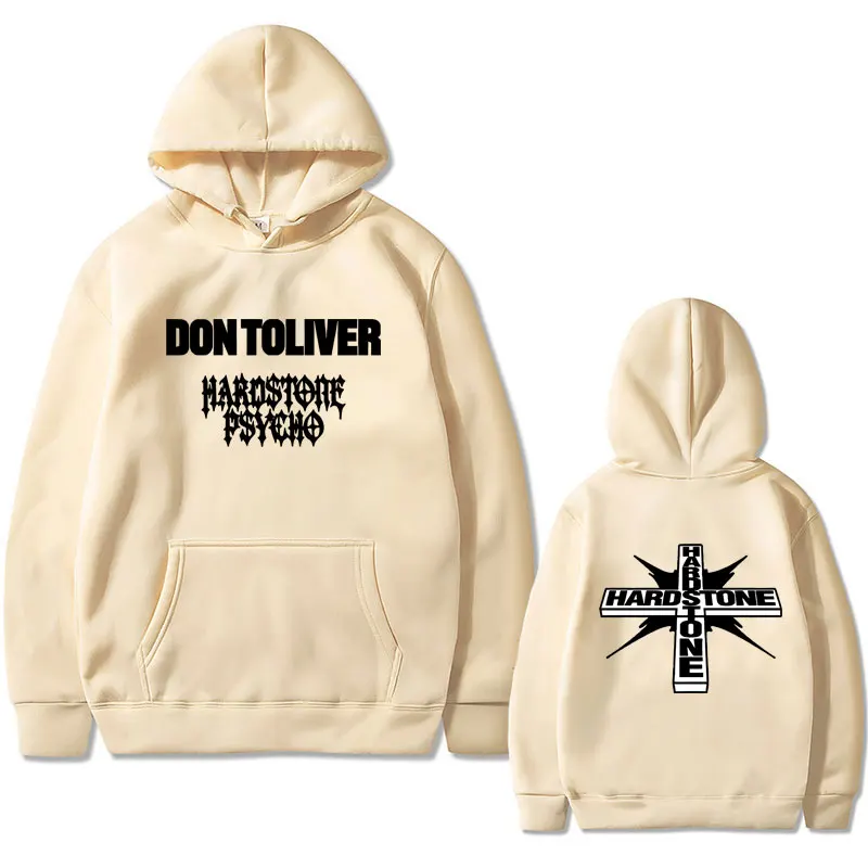 Hot Sale New Rapper Don Toliver Hardstone Psycho Hoodie Men Women Hip Hop Rock Oversized Hooded Tracksuit Unisex Fleece Hoodies