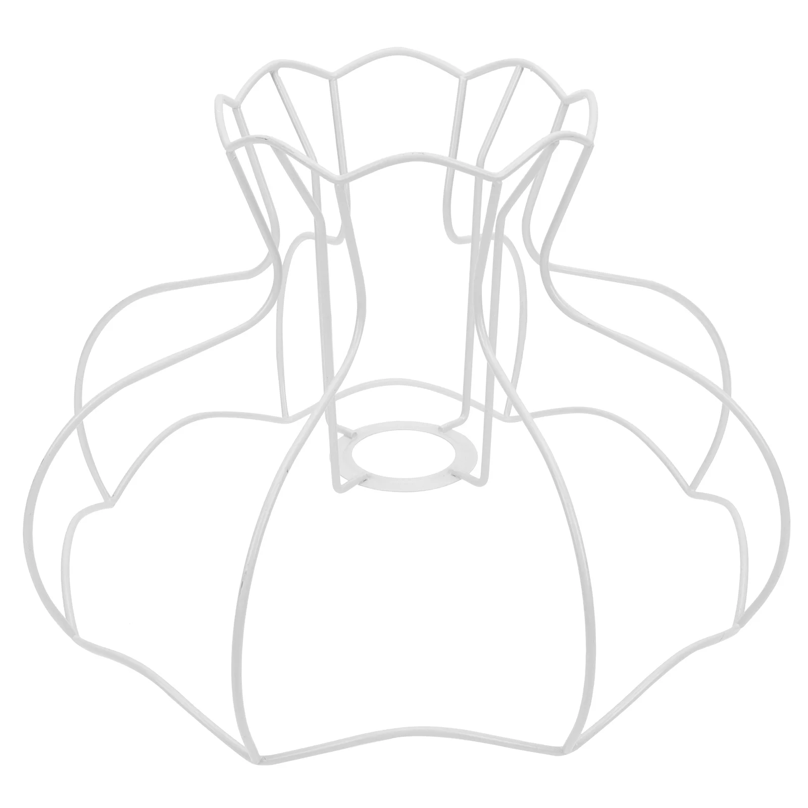 

Practical Lampshade Frame Home E27 Light Cover Bracket DIY Light Supply