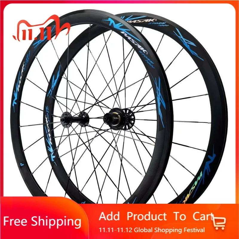 

Велосипедные трубчатые колеса, супер быстрая работа, четыре перлинга, плоские спицы 3,0, гоночные 40 обода, дорожные велосипедные колеса 700C, Велосипедные компоненты MZYYH