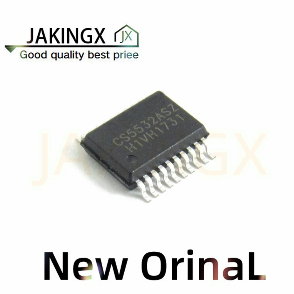 

1-100Pcs New Original CS5532-ASZ 24 3.84kHz SPI SSOP-20-208mil Analog To Digital Converters ADCs