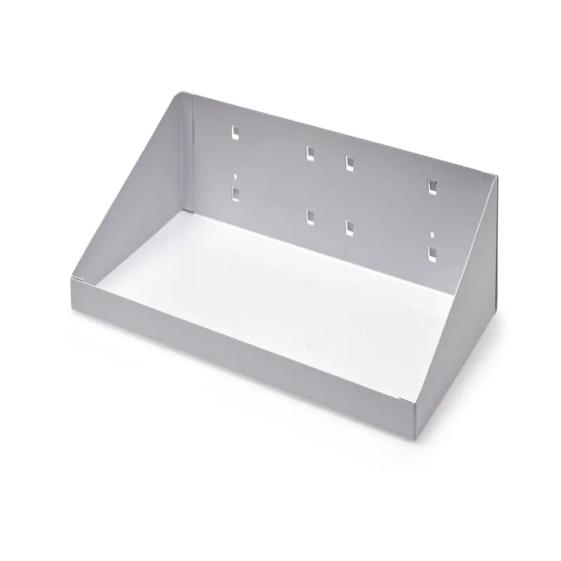 

12"W x 6"D Epoxy Powder Coated Steel Shelf for LocBoard squat rack gym equipment