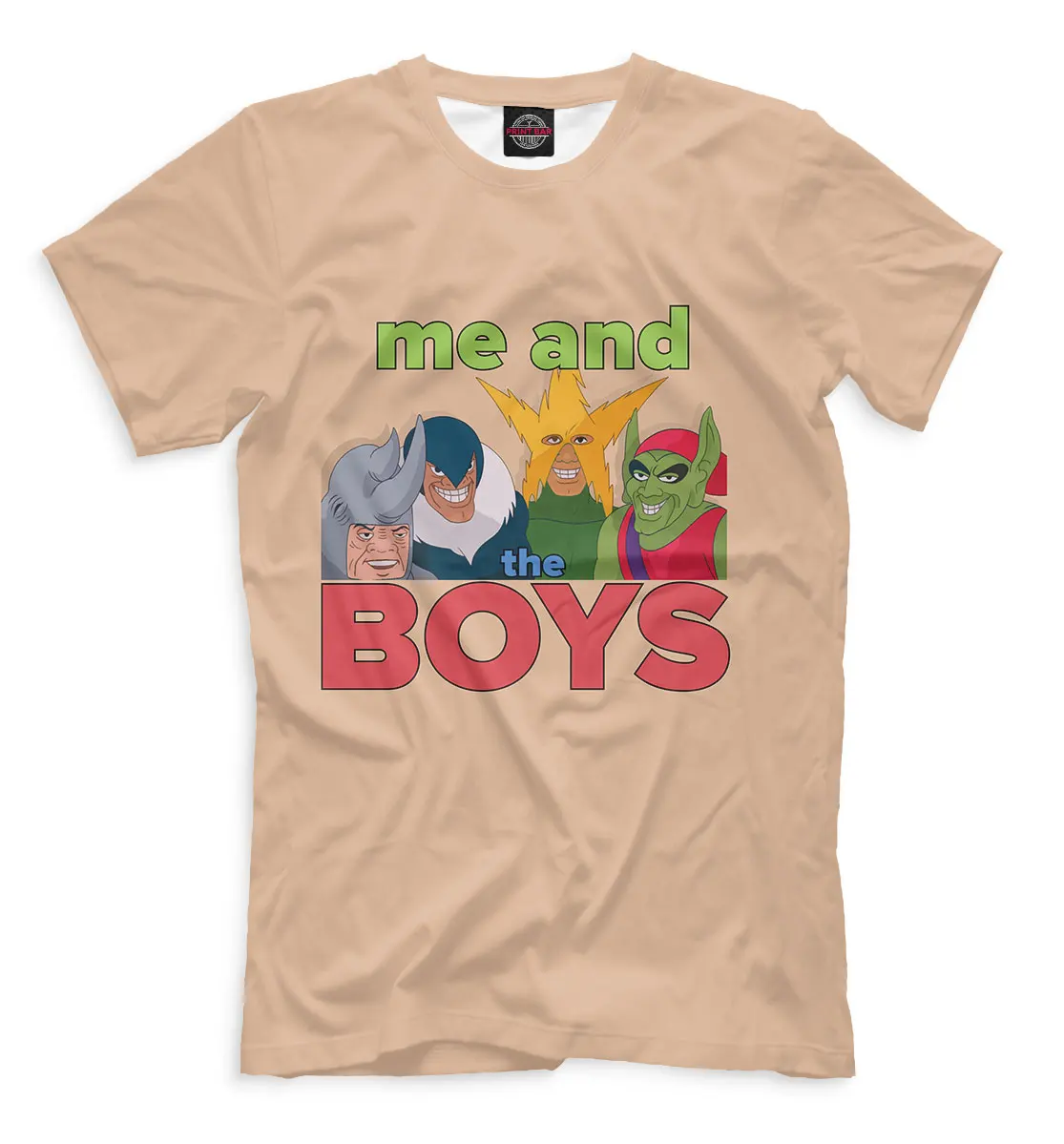 Футболка me and the BOYS Мемы |