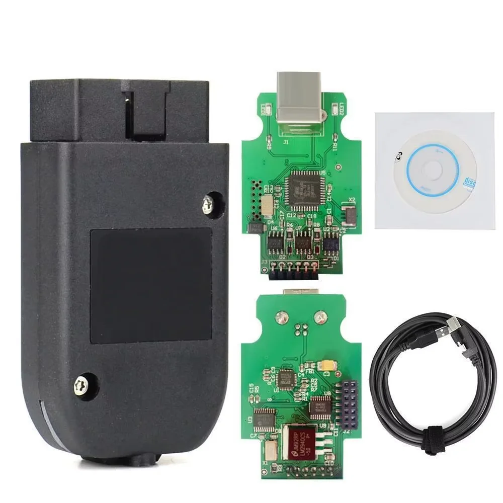 Новейшее обновление интерфейса V24.7 ATMEGA162 + FT232RL для VW/Audi/Skoda многоязычный