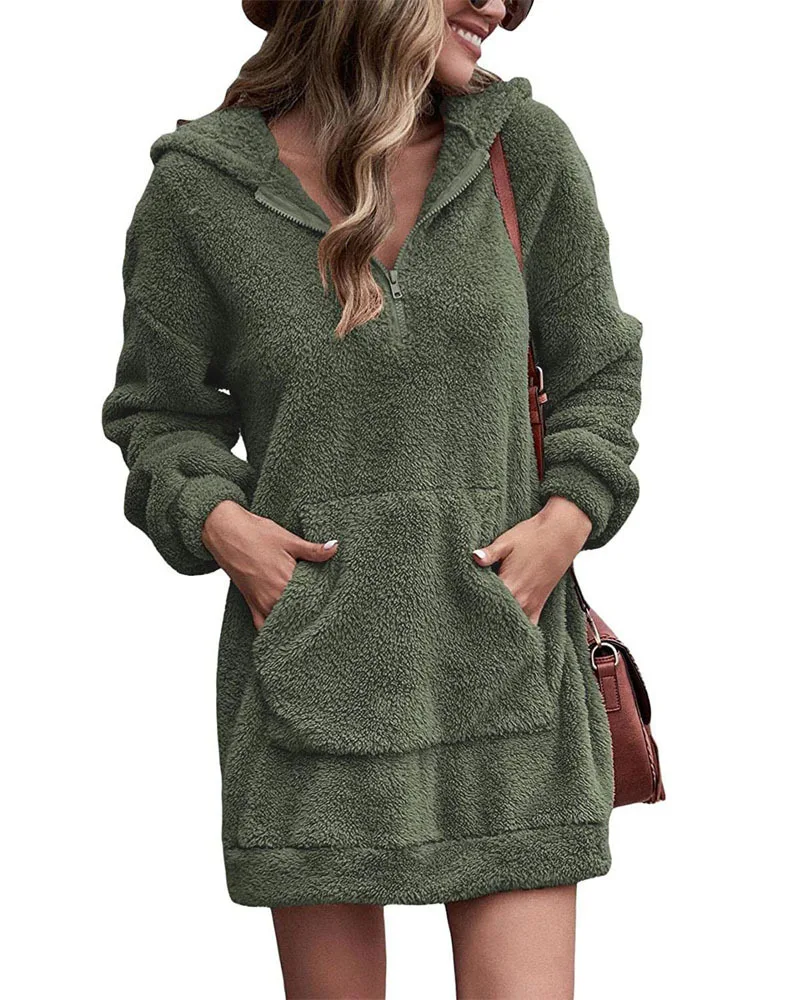 Рисунок 5 - Женское платье-толстовка с капюшоном