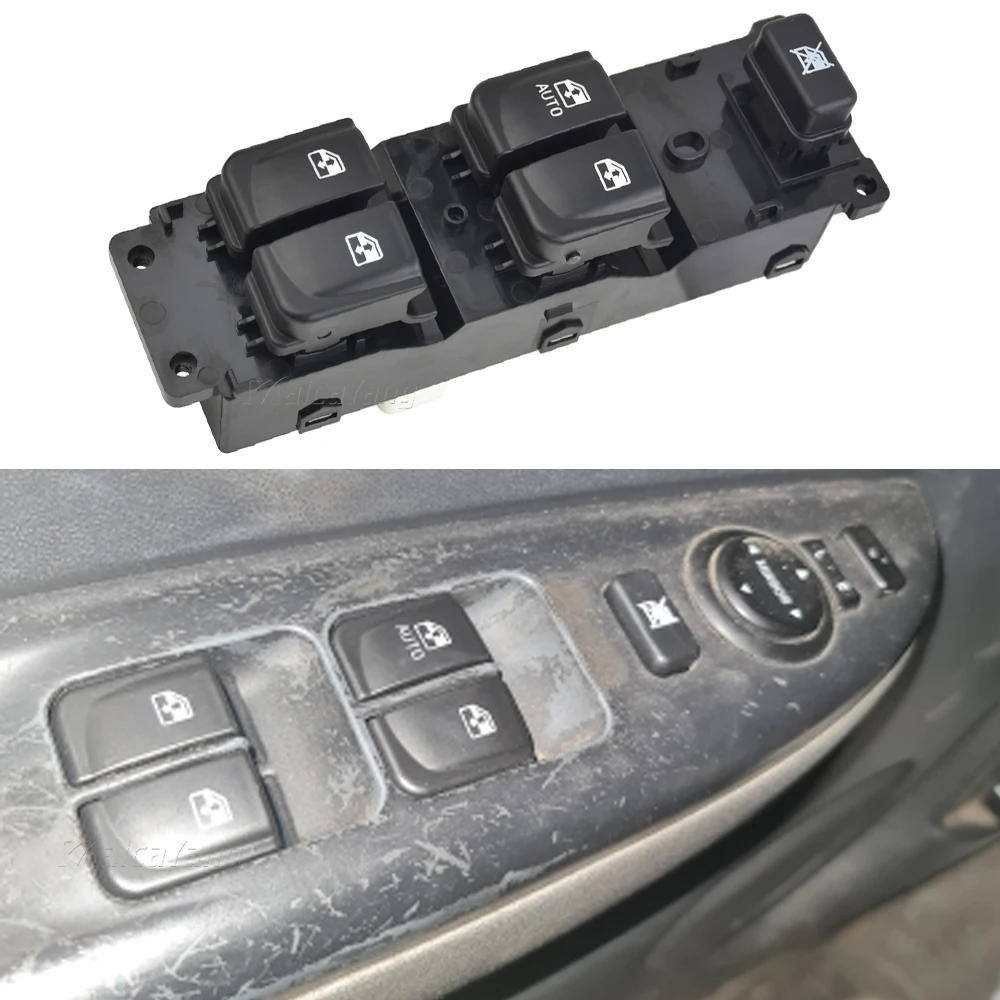 

Hight Quality Driver Side Electric Power Master Window Switch For Hyundai i20 2008-2015 PB, PBT Hatchback 93570-1J102