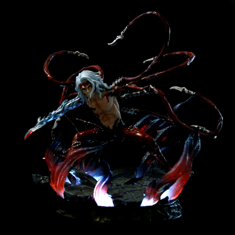 

35cm Demon Slayer Anime Figure Gk Ghost King Kibutsuji Muzan Kimetsu No Yaiba Action Figure With Light Pvc Model Toys Gift