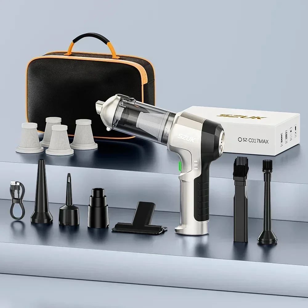 

SZUK 9998700 PA Автомобильный пылесос Сильное всасывание Беспроводной беспроводной пылесос Портативный ручной пылесос Чистящая машина