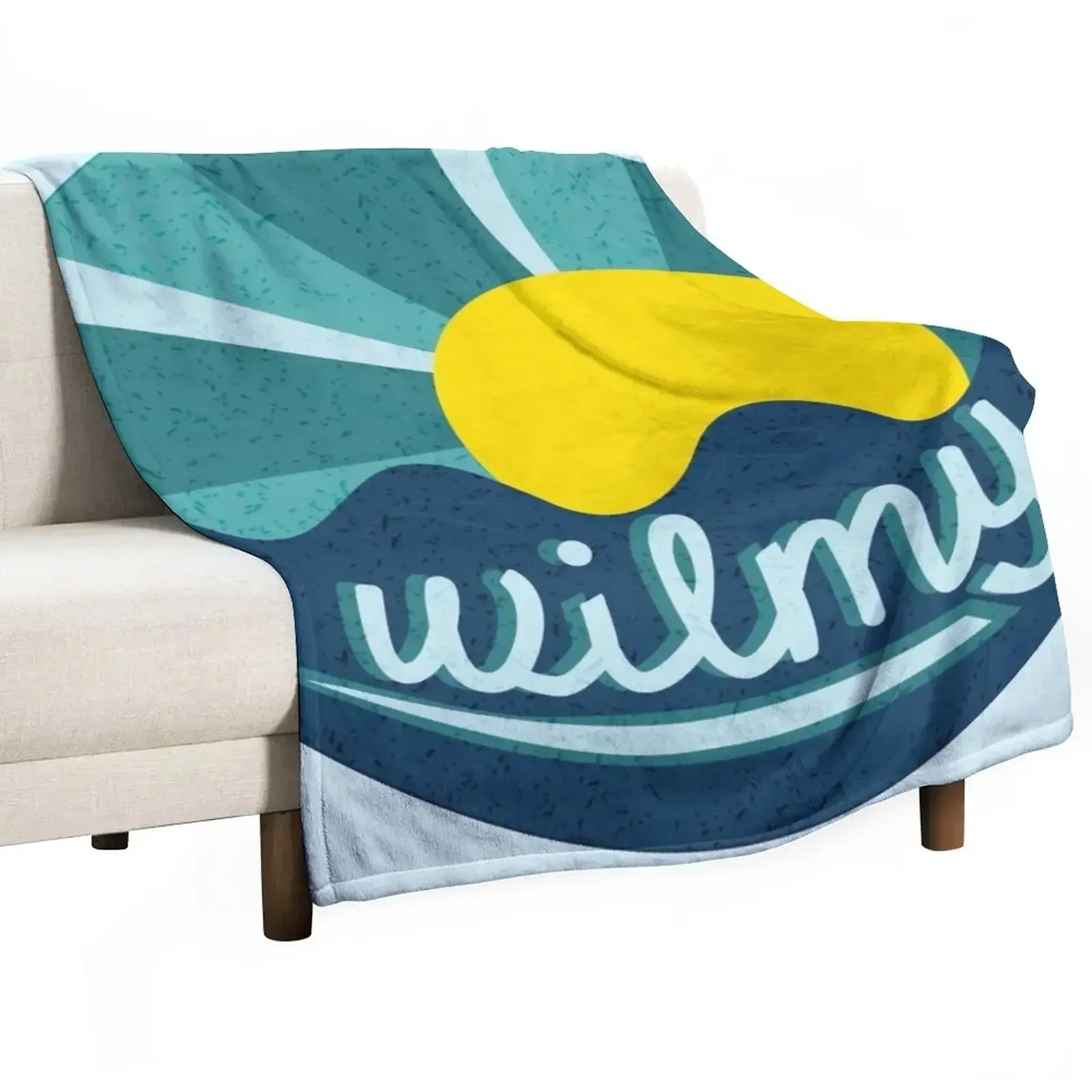 Одеяло UNCW Wilmington Beach Ocean Sunset детское модное одеяло для диванов лохматое на Хэллоуин