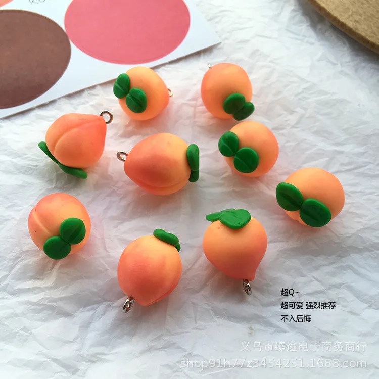 

Серьги из каучука с имитацией фруктов, 5 шт.