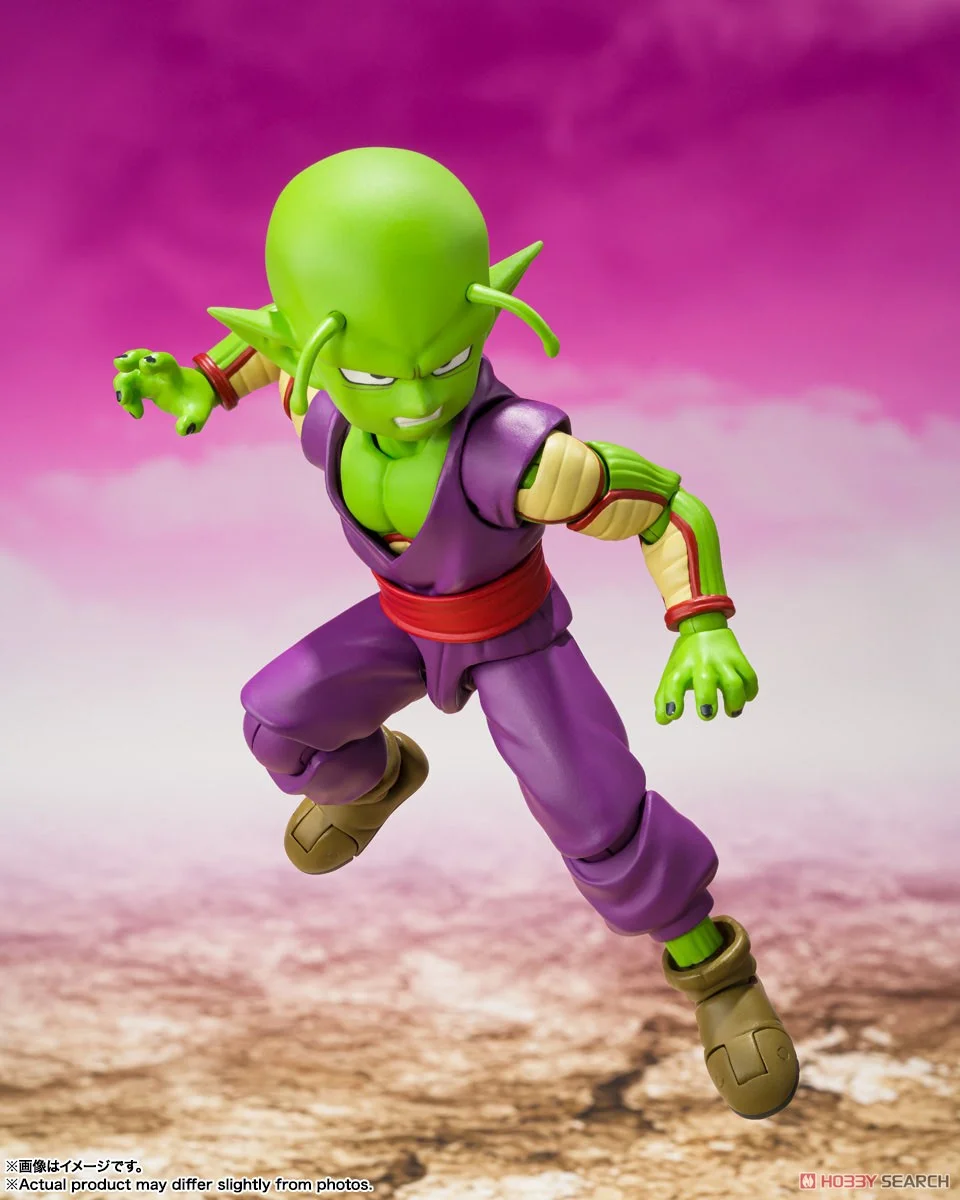 Фото 100% оригинальная коробка Bandai S.H.Figuarts Piccolo Mini Dragon Ball Daima в наличии, аниме-фигурки, модельные игрушки №3