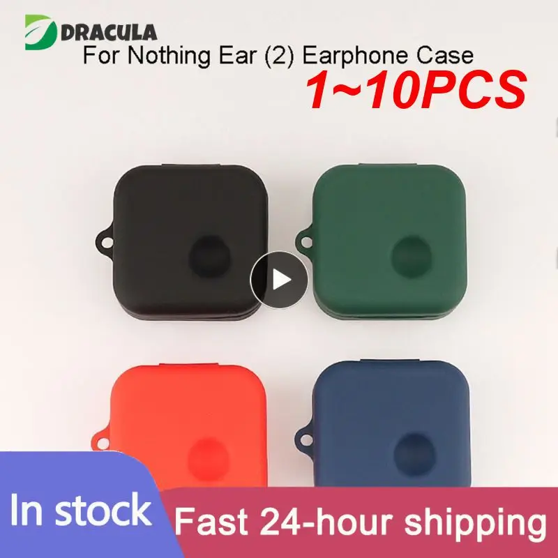 

1~10PCS Transparent Protective Case ForNothing Ear 1TWS Earphone Accessories Charging Box Cover For Nothing Ear (1) Silicone