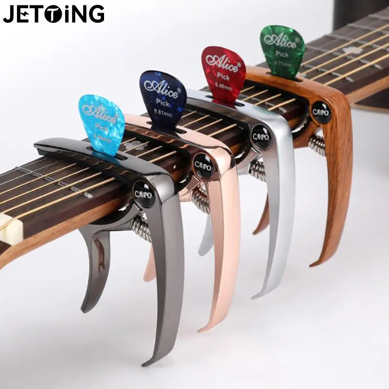 

Multi Color Classic Folk Acoustic Electric Tune Quick Change Trigger Guitar Capo Tuning Clamp Ukulele Bass Guitarra Acessories