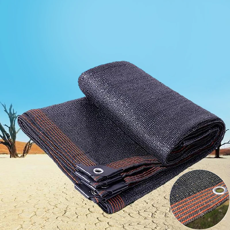

Anti-UV 6-Pin Sunshade Net Outdoor Garden Sunscreen Cloth Car Sunblock Shade Cover Plant Greenhouse Cover Shading Rate