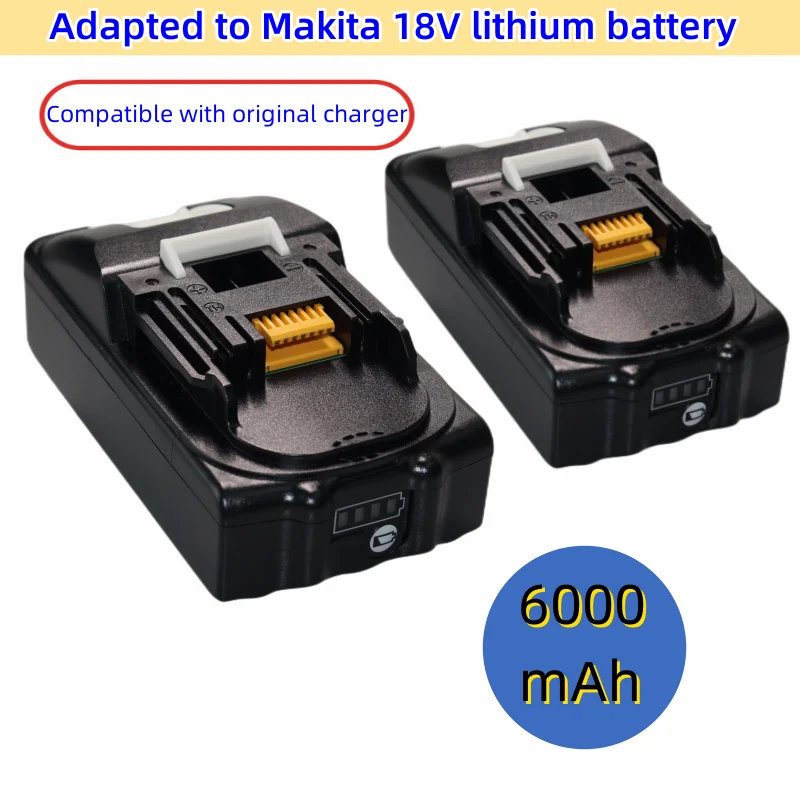 

Cells Batterie Replacement 21700 18V 6000mAh For Makita Rechargeable Lithium-Lon Drill Power Tool BL1840 BL1845 BL1860