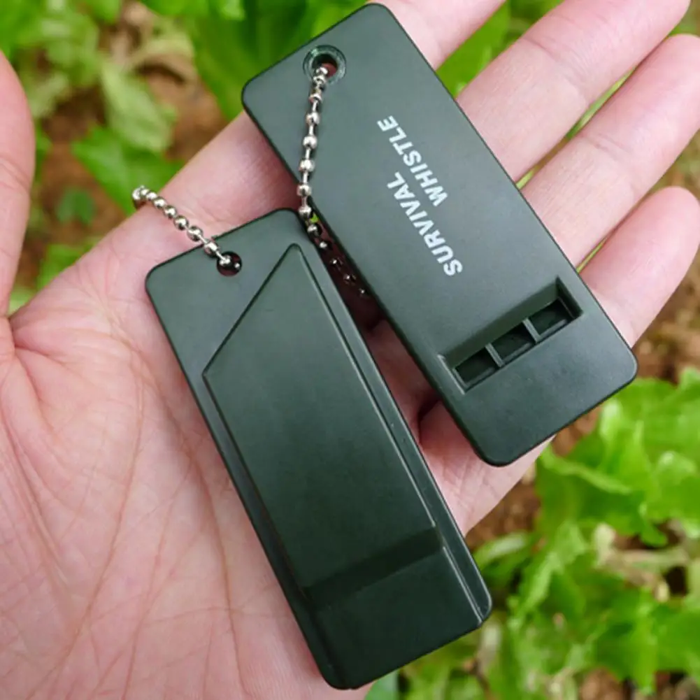 

1pcs Outdoor Camping Survival Whistle Frequency Whistles Multifunction Portable EDC Tool Sos Rescue Earthquake Emergency Whistle