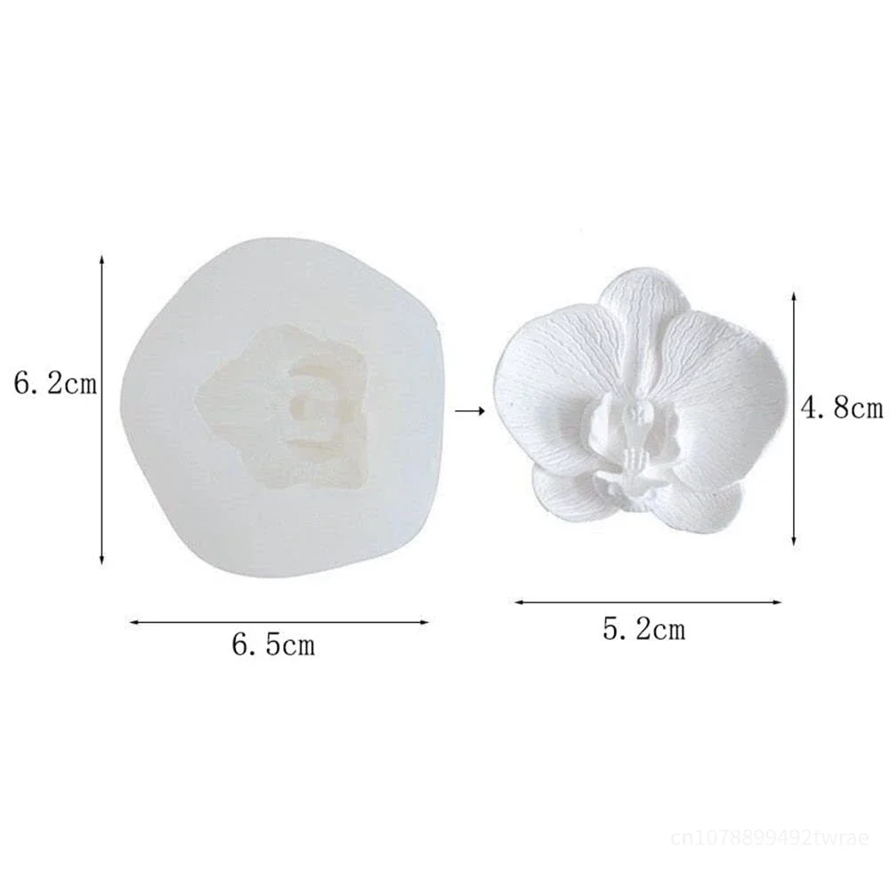 3D силиконовые формы для мыла в форме бабочки и орхидеи форма помадки креативные