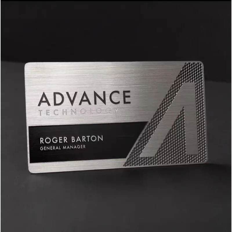 

Customized high quality metal business card
