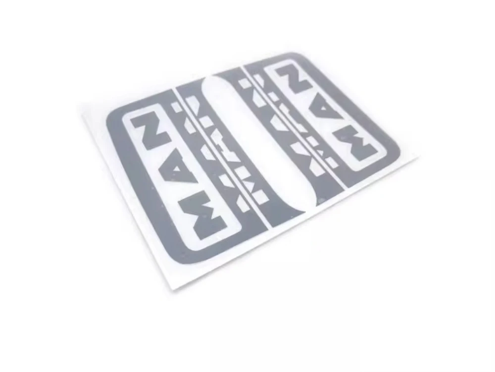 Металлические наклейки на окна для трактора прицепа значок Tamiya MAN TGX Lesu TGS RC