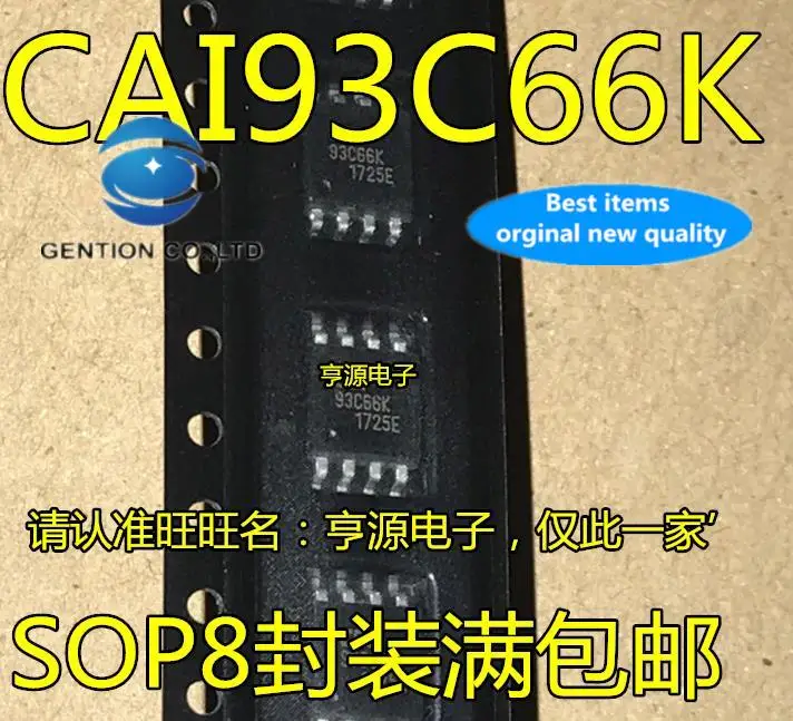

10pcs 100% orginal new in stock CAT93C66K 93C66K SMD SOP8 memory