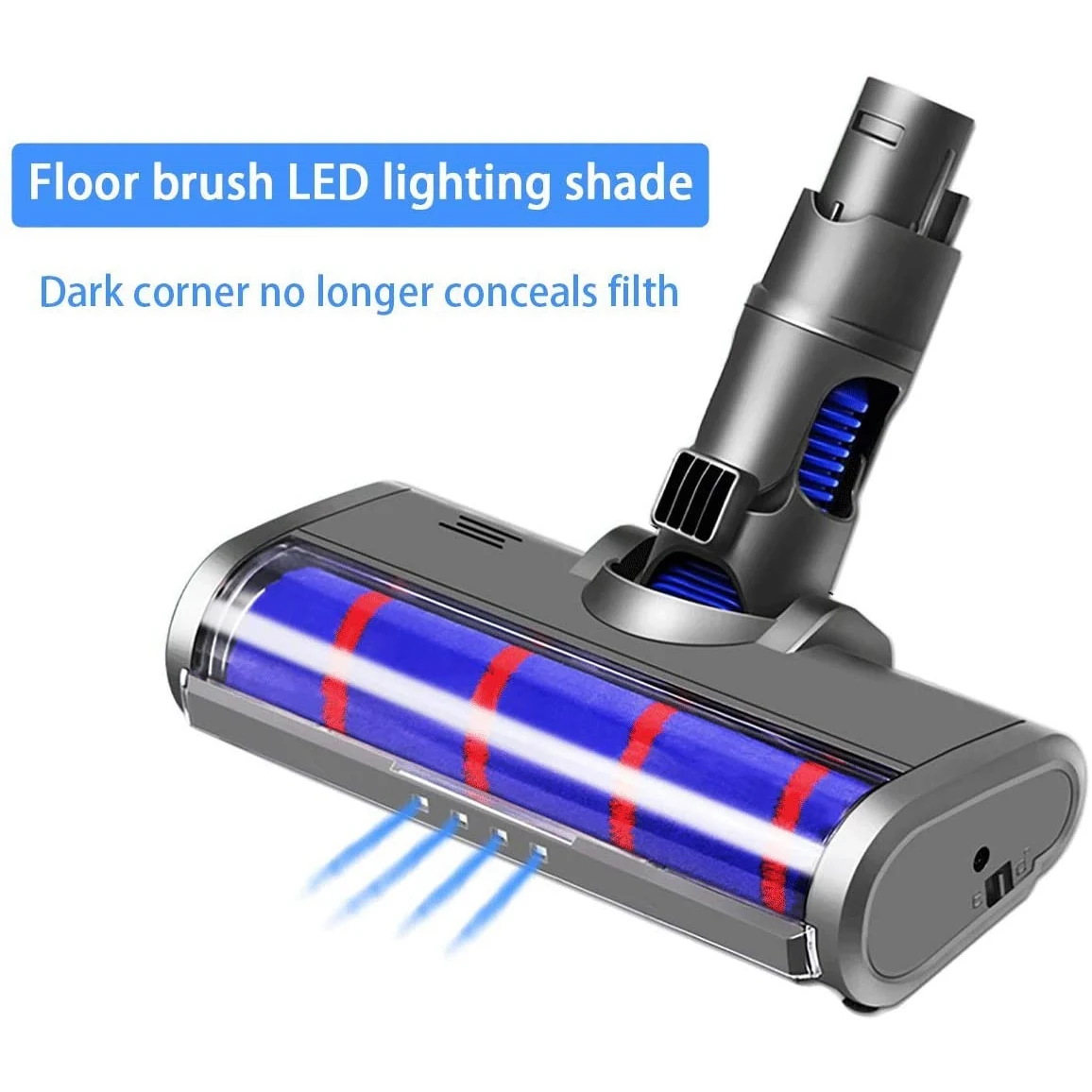 Мягкая роликовая чистящая головка для Dyson V6 DC58 DC59 DC61 DC62 DC74 насадка беспроводного