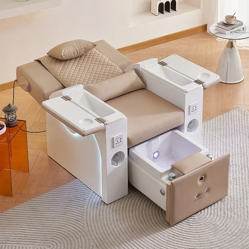 Педикюр маникюр диван для ресниц электрическое кресло с откидной спинкой мытье