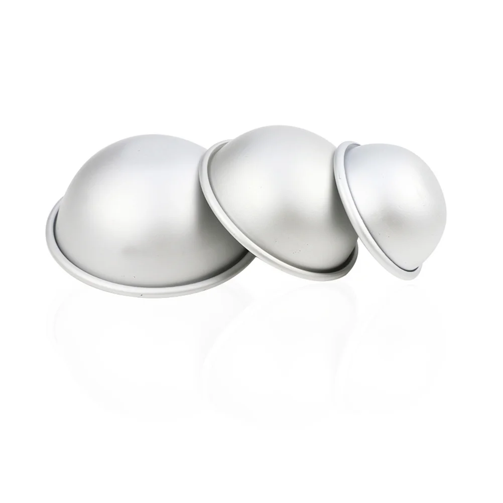 3 шт. Mei Niang DIY инструмент для выпечки De Para Gelatinas 3D форма полусферической формы