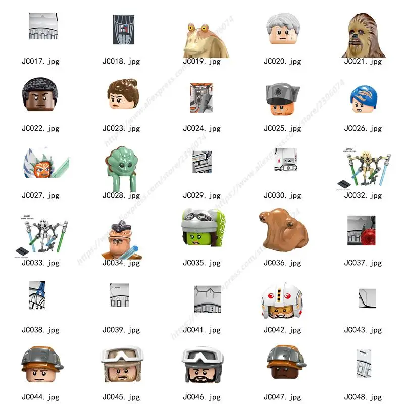 

1 шт., Детский конструктор «одна фигурка»